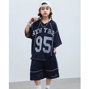 夏新品   子供服  男の子  キッズ   トップス+ズボン   カジュアル  夏服