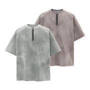 メンズファッション レトロ風 半袖 Tシャツ 男女兼用 ストリート系 トップス 春夏 2025新作★全2色