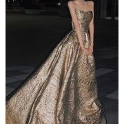 結婚式・司会者用ワンピース・花嫁ウェディングドレス・パーティードレス・披露宴/写真撮影  ロングドレス