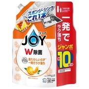 除菌ジョイコンパクト　ぜい沢シトラスオレンジの香り　詰替ジャンボサイズ 1300ml 【JOY 台所用洗剤】