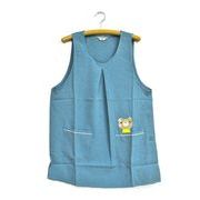 【即納】おてんばママキッチン　レディースエプロン 保育士 介護士