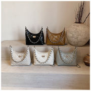 ショルダーバッグ　韓国ファッション　デザイン PUバッグ カバン 肩掛けバッグ　チェック柄