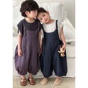 2025年　キッズ服　韓国風　JY ロングパンツ　サロペットズボン　80-140CM　２色