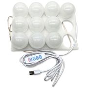 ミラー装飾 メイクアップミラーランプ ハリウッドミラーライト LEDライト 10球 USB