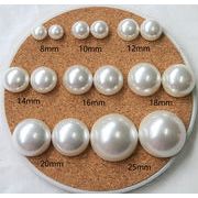 半円パール ビジュー 丸 ストーン 飾り 8mm 10mm 12mm 14mm 16mm 18mm 20mm 25mm アクセサリーパーツ