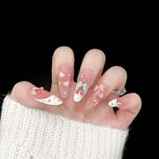 新作 ハンドメイドのつけ爪・ネイルステッカー・ネイルチップ ネイルパーツ DIY素材