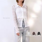【2025新作】ストレッチレース　シャツ(32899)