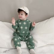 韓国子供服 ベビー服  キッズ 男の子  長袖 連体服   66cm-90cm