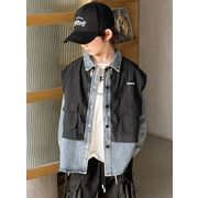 2025秋新作--★男の子用コート 大きい男の子用 韓国風のトレンチコート おしゃれ★120-170cm★