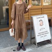 今季マストバイ  　韓国風    気質    chic 韓国ファッション   ロングワンピース