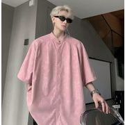 夏カジュアルシャツ 半袖  冷感 アウター メンズトップス