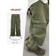 メンズ ビンテージ風 ロングパンツ 男女兼用 ストリート系 ボトムス 秋冬 2025新作★全2色