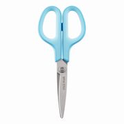プラス はさみ フィットカットカーブ S型 抗菌グリップ ブルー 35736 SC175SAB