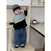 2025秋新作 韓国子供服 ベビー服  キッズ 男の子 長袖トップス+ ズボン 分けて販売 73cm-100cm