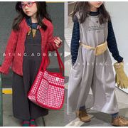 2025 秋新作 韓国風子供服 ベビー服 トップス ズボン サロペット パンツ 2色