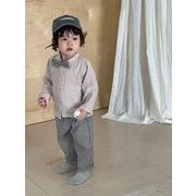 2025秋新作 韓国子供服 ベビー服  キッズ 男の子 長袖シャツ+ ズボン 分けて販売 73cm-110cm