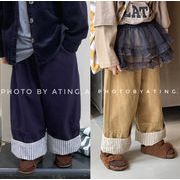 2025 秋新作 韓国風子供服 ベビー服 トップス ズボン パンツ 2色 80-130cm