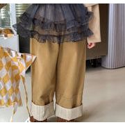 2025秋新作  韓国風子供服 キッズ服 カジュアルパンツ 男女兼用 カジュアル 子供用ロングパンツ 80-130cm
