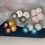 花ヘアピン　ヘアアクセサリー　レディース　デザイン　韓国風　髪飾り