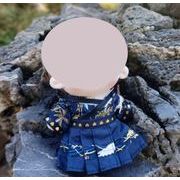 綿人形 古風 セット ドールハウス ドール用  着せ替え ミニドール ぬいぐるみ用服  15/20cm 2色