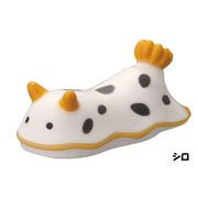 ウミウシ箸置き　シロ　//お土産　アニマル　動物　インテリア　ギフト