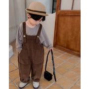2025秋新作 韓国子供服 ベビー服  キッズ 男の子サロペット  90cm-140cm
