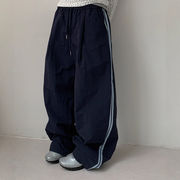 ワイドパンツ　レディース　INS　韓国ファッション