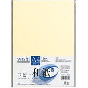 マルアイ コピー和紙 クリーム A4 15枚入 ｶﾐ-P4AC