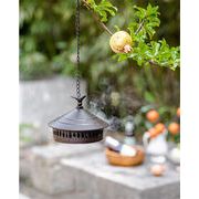 新しいデザイン   庭用蚊よけ器 吊り下げタイプ 風防付き キャンプや屋外活動に