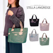 ミセス バッグ ショルダー トート 花 軽量 ブラック グレー グリーン グレージュ