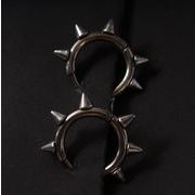 ステンレスイヤーカフ メンスピアス アクセサリー 両耳イヤリング 18k　金属アレルギー対応