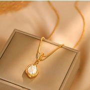 18K超新作 ネックレス チェーン アクセサリー　韓国　デザイン ネックレス　韓国★