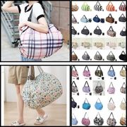 ポータブル 折りたたみ ジッパー エコバッグB00010B