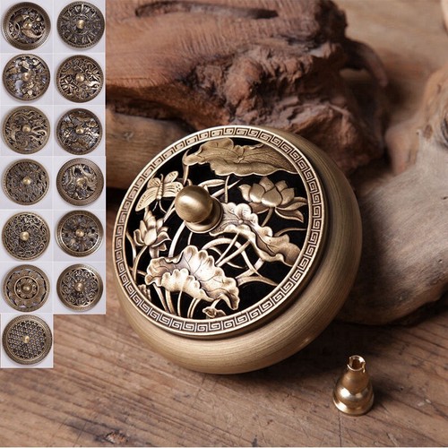 香炉  癒し香炉 陶芸  香皿 セラミック お香立て 合金製 香道 香炉 線香 (青銅色)