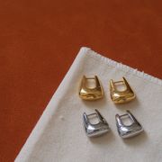 サージカルステンレスフープピアス　アクセサリー　金属アレルギー対応　ファッション　18kコーティング