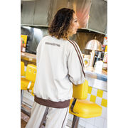 ムーンアイズ MOON Embroidery トラック パンツ MOONEYES