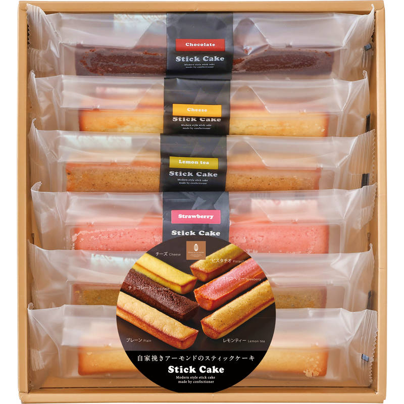 井桁堂 スティックケーキギフト6個入 SC06
