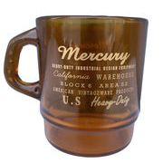 ☆マーキュリー スタッキングマグ アンバー　マグカップ/食器/コップ/キッチン