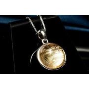 ギベオン(メテオライト隕石) 12mm ゴールドコーティング コイン ペンダントトップ 1個売り _PRG2355-2