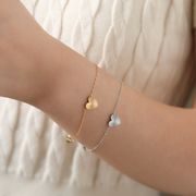 ハートブレスレット  サージカルステンレス316 ブレスレット デザイン ブレスレット  上品★超新作 2025