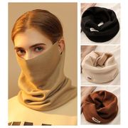 防風防寒 ニットネックウォーマー 耳掛け式 保温性抜群 抗ピリング仕様 スポーツ 通勤に最適