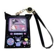 サンリオ クリア 窓付き パスケース サブカル クロミ ブラック【小ロット販売】