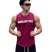 筋トレ タンクトップ メンズ ノースリーブ アンダーシャツ ボディビルディング お洒落 マッスル