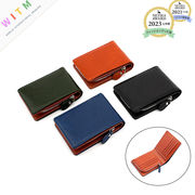 2025新作 本革 財布 カードケース コインケース ウォレット 折りたたみ財布 全5色 便利 メンズ 高級感 上品