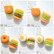 デコパーツ　クラフト　ミニチュア　卓上置物　手芸DIY アクセサリー材料　樹脂 貼り付けパーツ