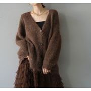 2025年INS 秋冬新作    気質   おしゃれ   デザイン性   ニット  カーディガン