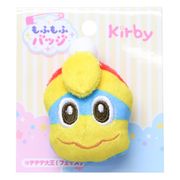 【バラエティ雑貨】星のカービィ もふもふバッジ デデデ大王 フェイス