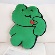 カエル カートゥーンソファクッション 枕 クッションピロー