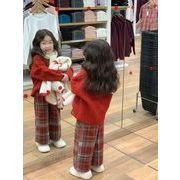 2025新作韓国子供服 ベビー服  キッズ女の子ニットトップス+ズボン分けて販売 90cm-140cm