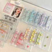 推し活 ノートカバーA8 透明 pvc シールノート シール帳 内ページ カード入れ アルバム 写真